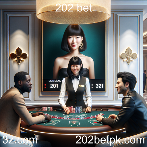 Jogos Ao Vivo: A Experiência de Cassino Real na 202 Bet